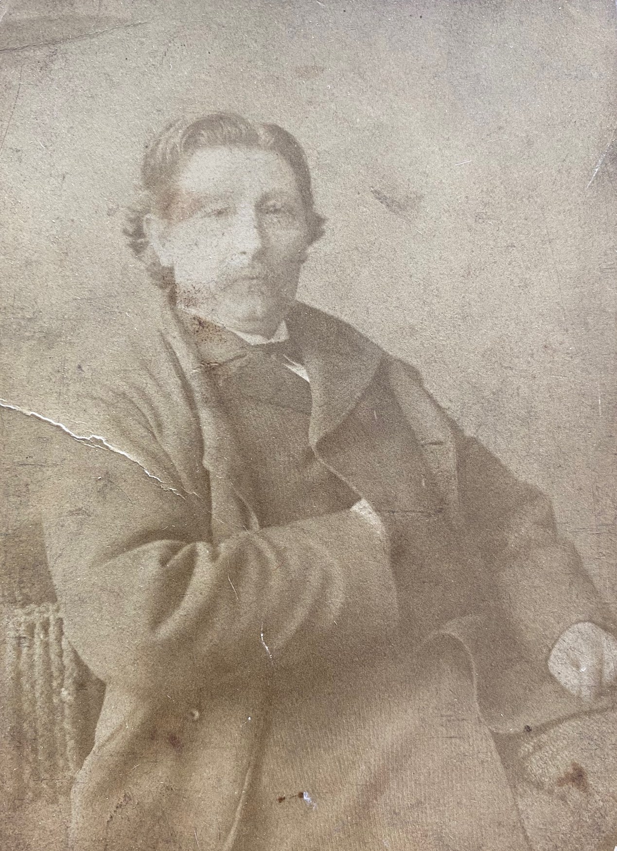 Photograph of Lorenzo Nardi in Pall Mall.